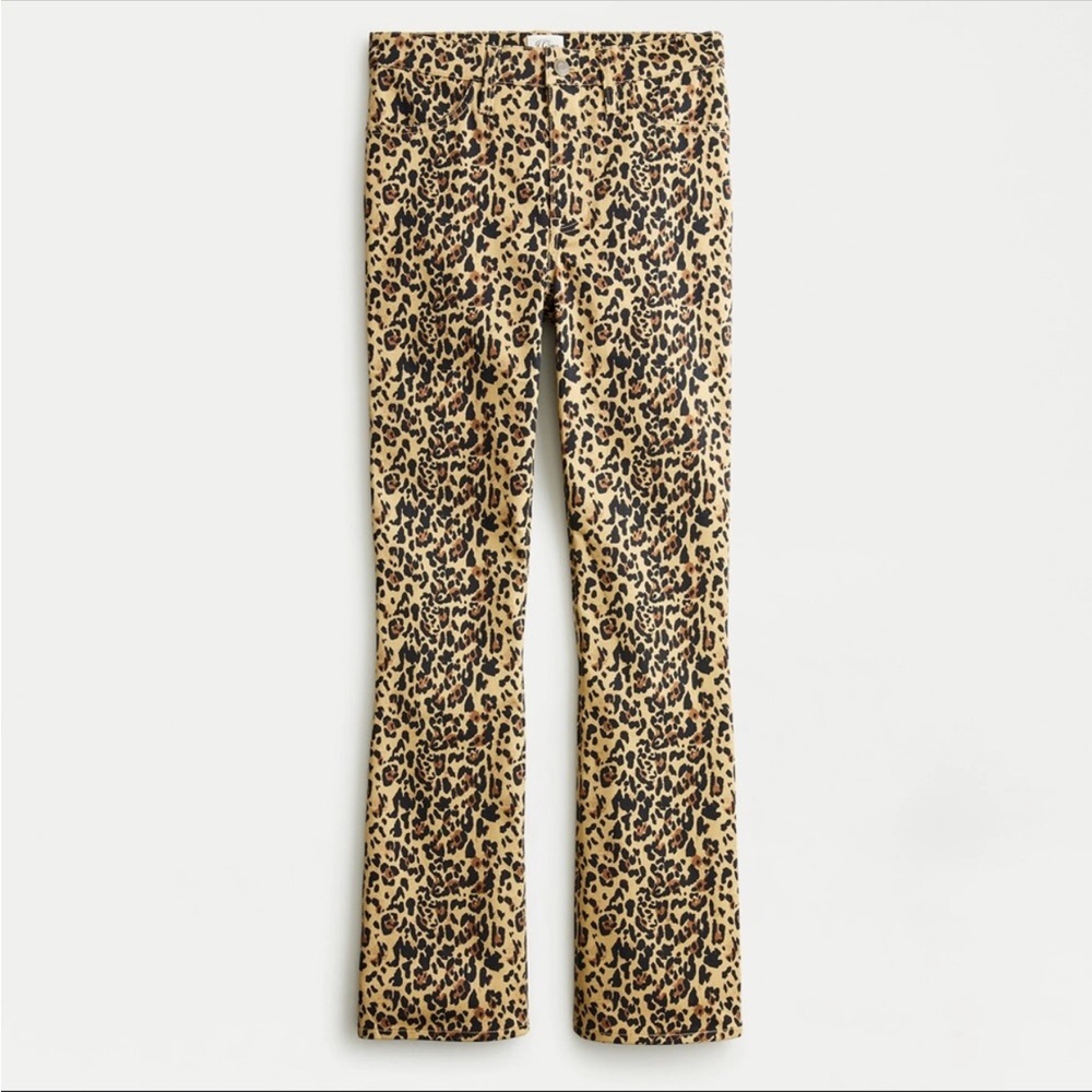 J Crew leopard chino size 27 NEW without tags